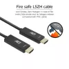 ACT 50 metrų HDMI Premium High Speed 4K aktyvus optinis laidas v2.0 LSZH HDMI-A kištukas - HDMI-A kištukas