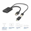 ACT AC7537 HDMI į USB Type-C adapteris, 4K@60Hz, 0,25 m