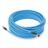 ACT Blue 45 m S/FTP CAT6A B2ca PoE++ 100W vientisas paruoštas montavimo kabelis, RJ45 kištukas – kištukas