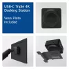 ACT Universal USB-C Dock 4K, 3 HDMI/DisplayPort monitorams, DisplayLink