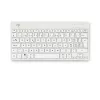 R-Go Tools ergonominė klaviatūra R-Go Compact Break, kompaktiška klaviatūra su pertraukų programine įranga, QWERTZ (CH), Bluetooth, balta