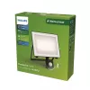 Lauko sieninis šviestuvas Philips Lois 50W LED, juodas, metalinis korpusas, nekeičiamas LED, 220–240V
