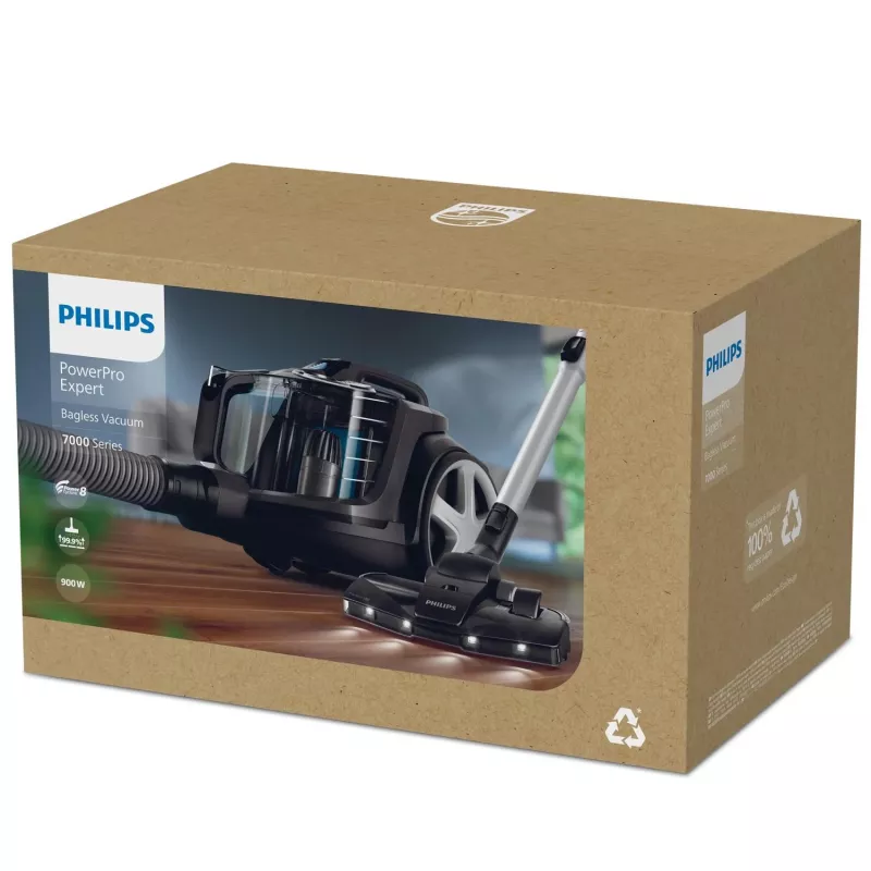 Philips PowerPro Expert FC9747/09 dulkių siurblys 2 L Cilindrinis sausas 900 W be maišelio
