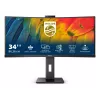 Philips 5000 serijos 34B1U5600CH/23 monitorius 86,4 cm (34 colių) 3440 x 1440 pikselių Wide Quad HD LCD juodas