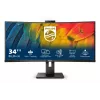Philips 5000 serijos 34B1U5600CH/23 monitorius 86,4 cm (34 colių) 3440 x 1440 pikselių Wide Quad HD LCD juodas