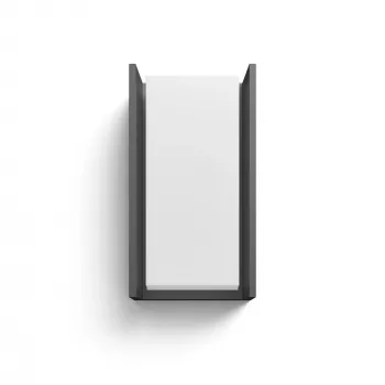 Lauko sieninis šviestuvas Signify Philips Hue Turaco – balta ir spalvota šviesa, antracitas, Bluetooth/Zigbee, aliuminis