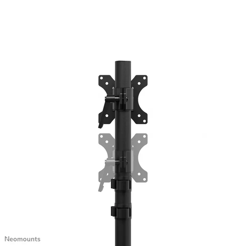 Neomounts DS45-600BL1 vieno monitoriaus stovas, 10–32 colių, VESA 75x75–100x100, max 9 kg, laisvai pastatomas, juodas