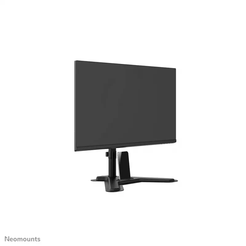 Neomounts DS45-600BL1 vieno monitoriaus stovas, 10–32 colių, VESA 75x75–100x100, max 9 kg, laisvai pastatomas, juodas