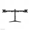 Dvigubas monitorių stovas Neomounts DS45-600BL2 10–32 colių ekranams, 2 ekranai, max 6 kg, VESA 75x75–100x100, laisvai pastatomas, juodas