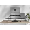 Neomounts DS45-600BL2-1 – trijų monitorių stovas 10–32 colių