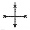 Neomounts DS60-600BL2-1 Trigubas monitoriaus laikiklis 10-32 colių, Gnybtas/Gromet, 9 kg, 25.4 cm (10 col.), 81.3 cm (32 col.), 100 x 100 mm, Juoda
