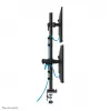 Neomounts DS60-600BL2-1 Trigubas monitoriaus laikiklis 10-32 colių, Gnybtas/Gromet, 9 kg, 25.4 cm (10 col.), 81.3 cm (32 col.), 100 x 100 mm, Juoda