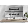 Keturių monitorių laikiklis Neomounts DS60-600BL2-2 10–32 colių ekranams, VESA 75x75–100x100, max 8 kg, spaustuvas/gręžtuvas, juodas