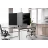 Keturių monitorių laikiklis Neomounts DS60-600BL2-2 10–32 colių ekranams, VESA 75x75–100x100, max 8 kg, spaustuvas/gręžtuvas, juodas