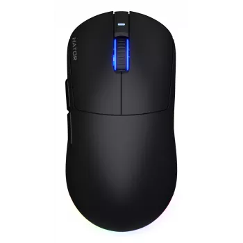 HATOR Quasar 3 Wireless pelė žaidimams Ambidekstrinė RF Wireless + Bluetooth + USB Type-A Optinė 12000 DPI