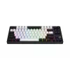 HATOR Skyfall 80 MAG ULTIMA 8K belaidė klaviatūra žaidimams USB + RF Wireless + Bluetooth QWERTY US English juoda, balta