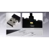 HATOR Skyfall 80 MAG ULTIMA 8K belaidė klaviatūra žaidimams USB + RF Wireless + Bluetooth QWERTY US English juoda, balta