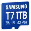 Samsung T7 microSD kortelė, 1 TB, MicroSDXC, UHS-I, 170 MB/s, 3 klasė (U3), V30