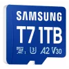 Samsung T7 microSD kortelė, 1 TB, MicroSDXC, UHS-I, 170 MB/s, 3 klasė (U3), V30
