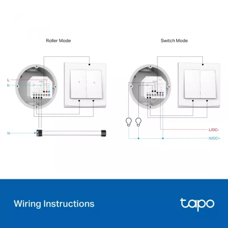 TP-Link Tapo S112 išmanusis relės modulis