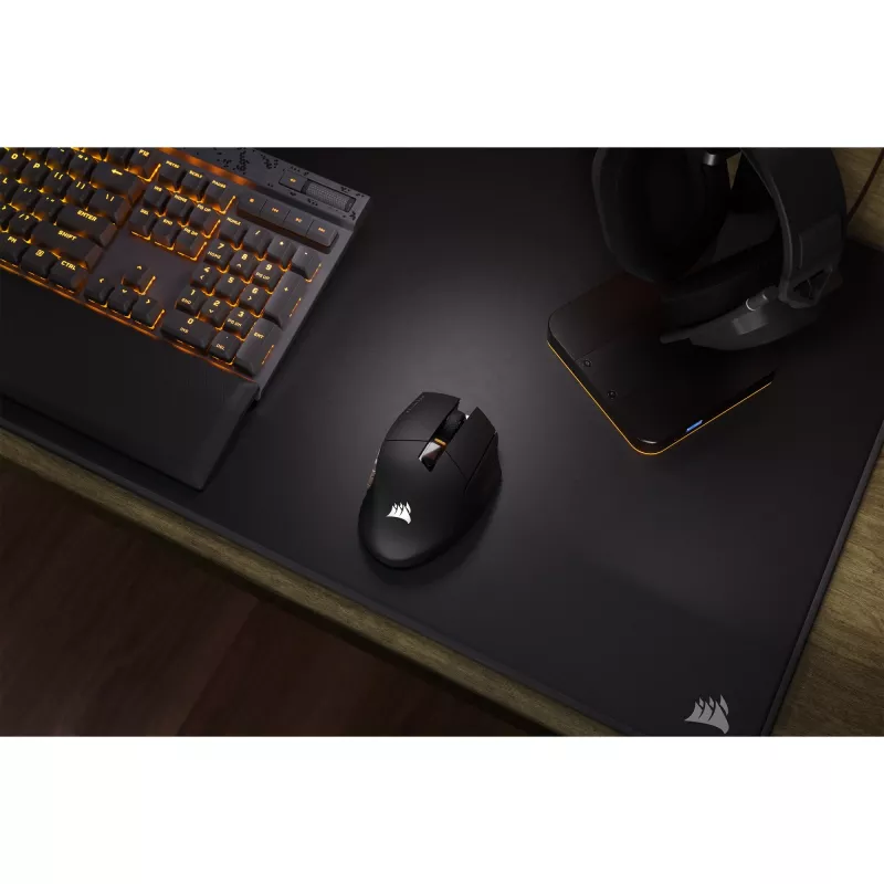 Corsair SCIMITAR ELITE WIRELESS pelė žaidimams Dešinei rankai RF belaidis + Bluetooth + USB Type-C Optinė 26000 DPI