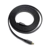 HDMI-HDMI laidas v2.0 3D TV High Speed Ethernet 1,8m plokščias (auksuoti kontaktai)