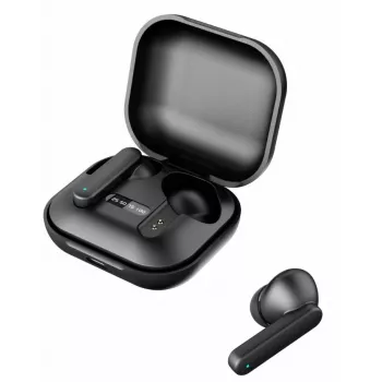Ausinės „Bluetooth“ IN-EAR/TWS Juodos FITEAR-X100B Gembird