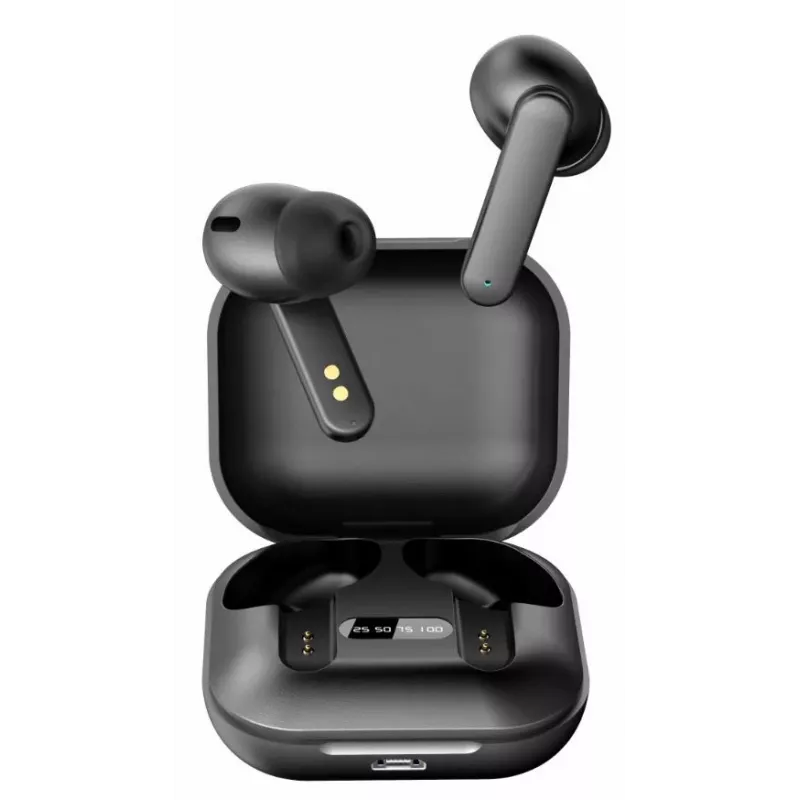 Ausinės „Bluetooth“ IN-EAR/TWS Juodos FITEAR-X100B Gembird