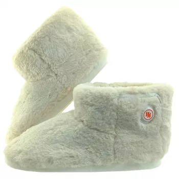 Glovii GQ7M šlepetės uždaro tipo unisex kreminės