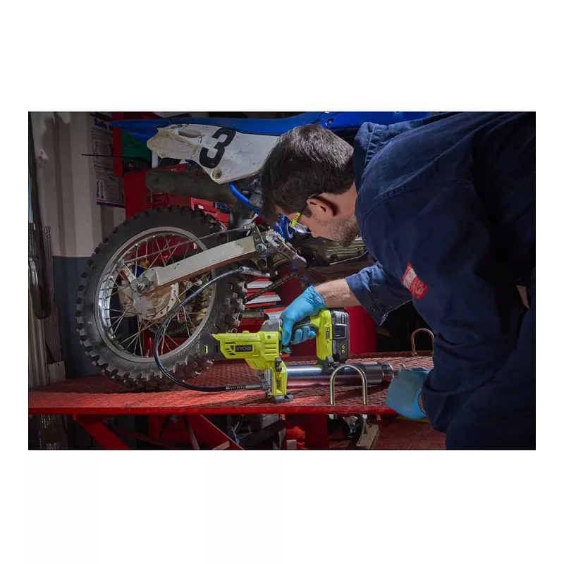 Belaidis tepalinės alyvos pistoletas R18GG-0 18V Ryobi (be akumuliatoriaus)