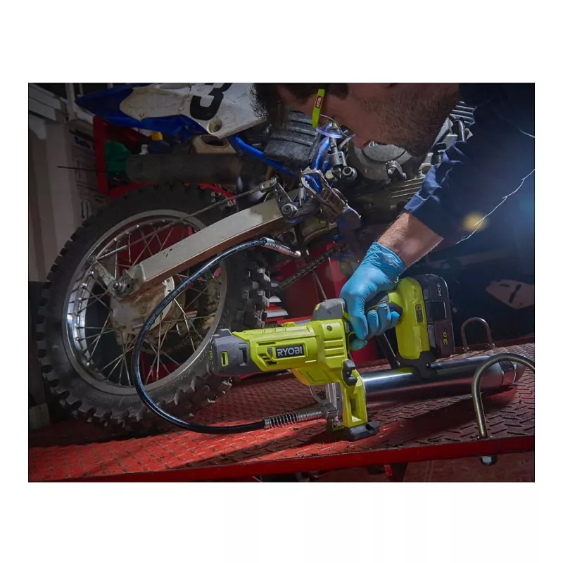 Belaidis tepalinės alyvos pistoletas R18GG-0 18V Ryobi (be akumuliatoriaus)