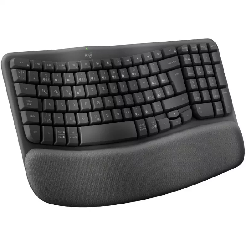 Logitech Wave Keys belaidė ergonominė klaviatūra
