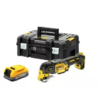 Osciliacinis įrankis DEWALT bešepetėlis, 18V, akumuliatorius 7Ah, TSTAK