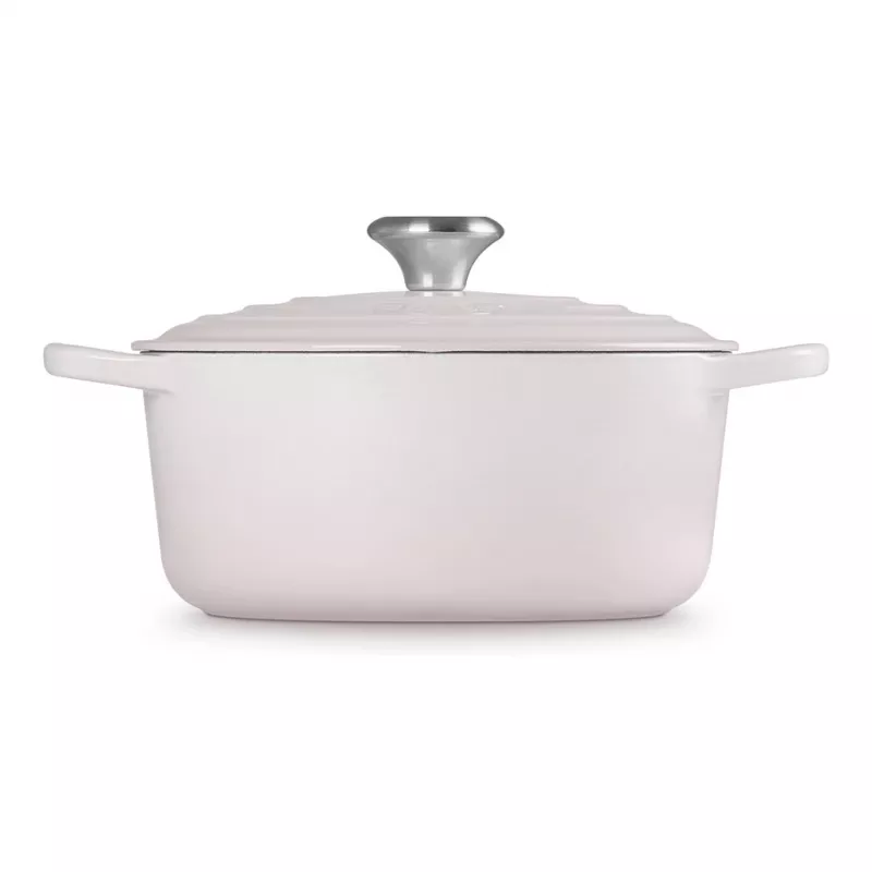 Le Creuset Signature ketaus apvalus puodas 24cm shell pink