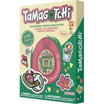 Elektroninis virtualus augintinis Tamagotchi Bandai ECO CELEBRATION EGG modelis 44315, nešiojamas skaitmeninis augintinis