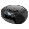 Nešiojamas CD grotuvas JVC RC-E451B Juodas — CD/MP3, Bluetooth, FM 87.5–108 MHz, USB, AUX, 3.2W RMS