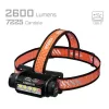 Kaktos žibintuvėlis AceBeam H35 — LED prožektorius, 2600 lm, 170 m, IP68, 18650 3800 mAh, 216 h