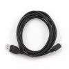 Gembird CCP-MUSB2-AMBM-0.1M USB 2.0 laidas USB-A – Micro-USB B, 0,1 m, juodas