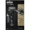 Braun Series 9 9352cc Sport Foil skustuvas su trimeriu Juoda Pilka