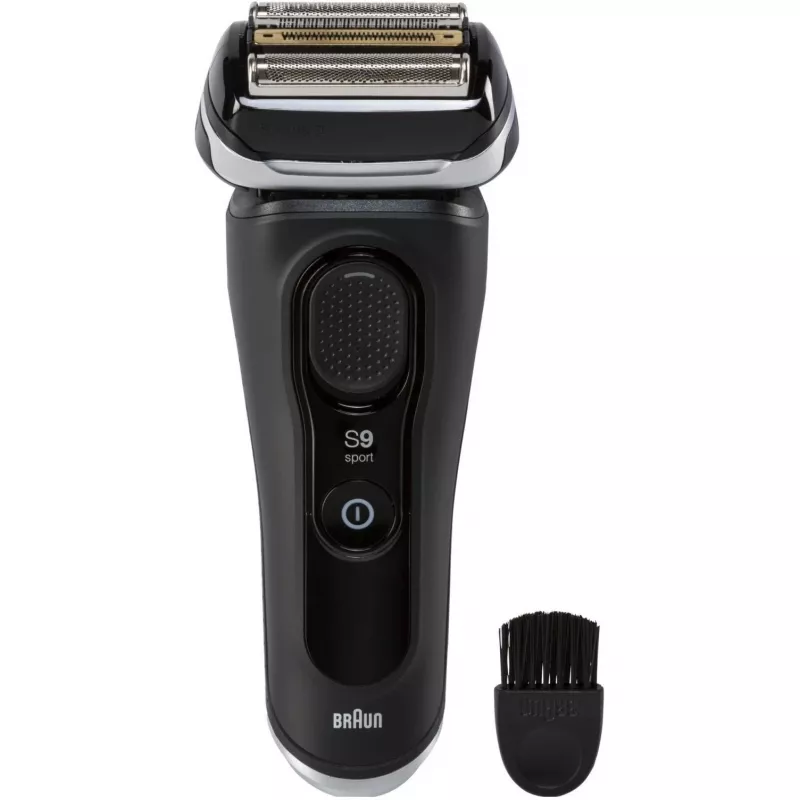 Braun Series 9 9352cc Sport Foil skustuvas su trimeriu Juoda Pilka