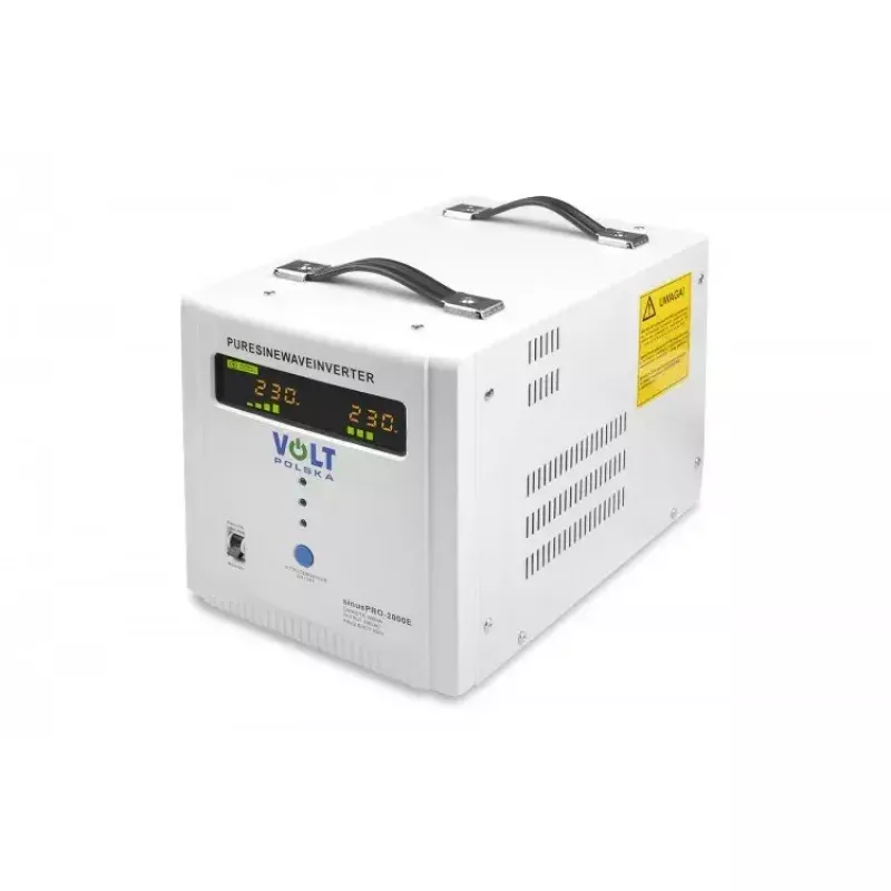 Nepertraukiamo maitinimo šaltinis VOLT POLSKA SINUS PRO 2000 E 12/230V, 2000 VA, 12V DC į 230V AC