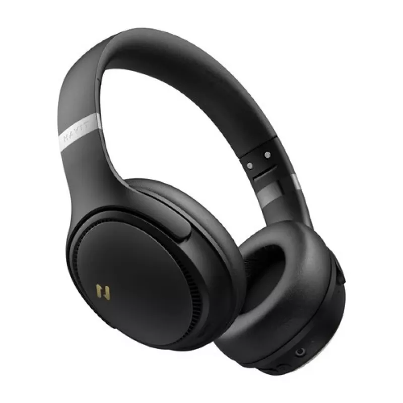 Belaidės ausinės HAVIT H630BT PRO – Į ausį dedamos, ANC, juodos, skirtos pokalbiams, muzikai ir sportui