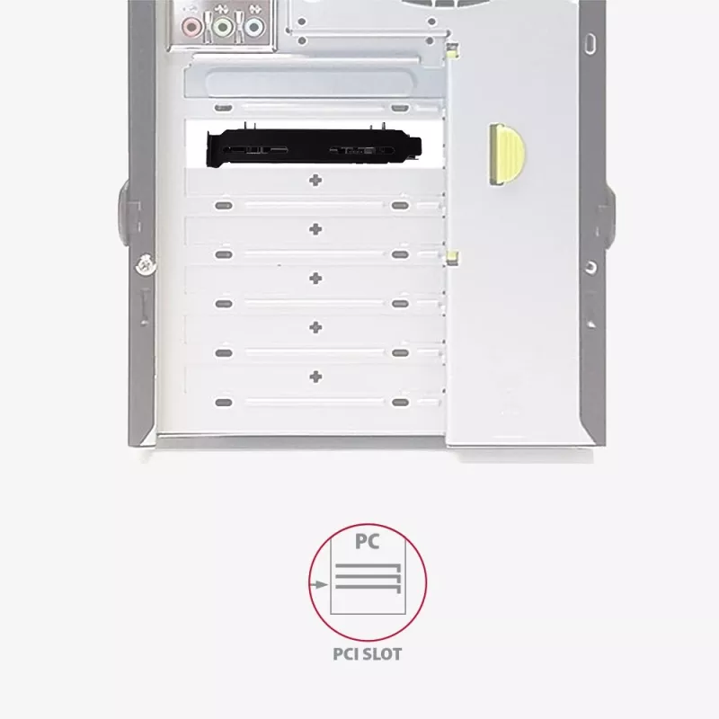 AXAGON RHD-P25 metalinis rėmas 2x 2.5 colio į 3.5 colio/PCI