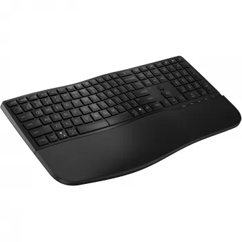 HP 680 Comfort Dual-Mode belaidė klaviatūra Full-size juoda Bluetooth