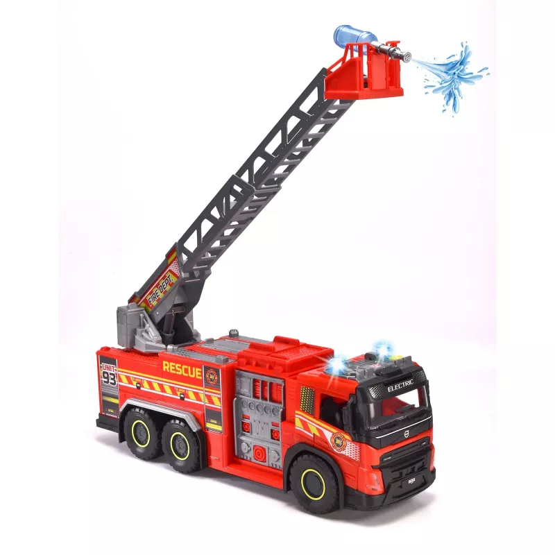 Žaislinis gaisrinis automobilis Simba-Dickie Giant Fire Truck 203719031 su judančiomis dalimis