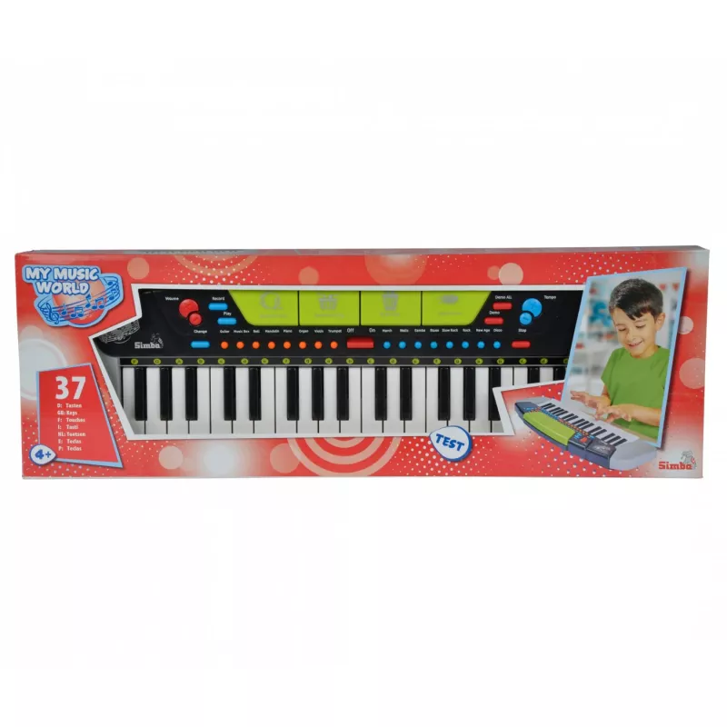 Vaikiška elektroninė klaviatūra Simba My Music World Keyboard Modern Style