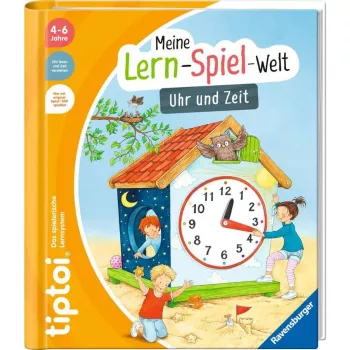 tiptoi Meine Lern-Spiel-Welt: Uhr und Zeit, mokomoji knygelė