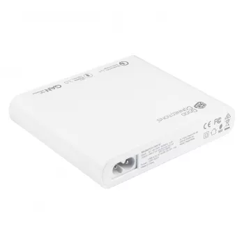 Alcasa PCA-D001W Universal White AC Fast Charging – mobiliojo įrenginio greitasis įkroviklis