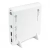 Alcasa PCA-D001W Universal White AC Fast Charging – mobiliojo įrenginio greitasis įkroviklis