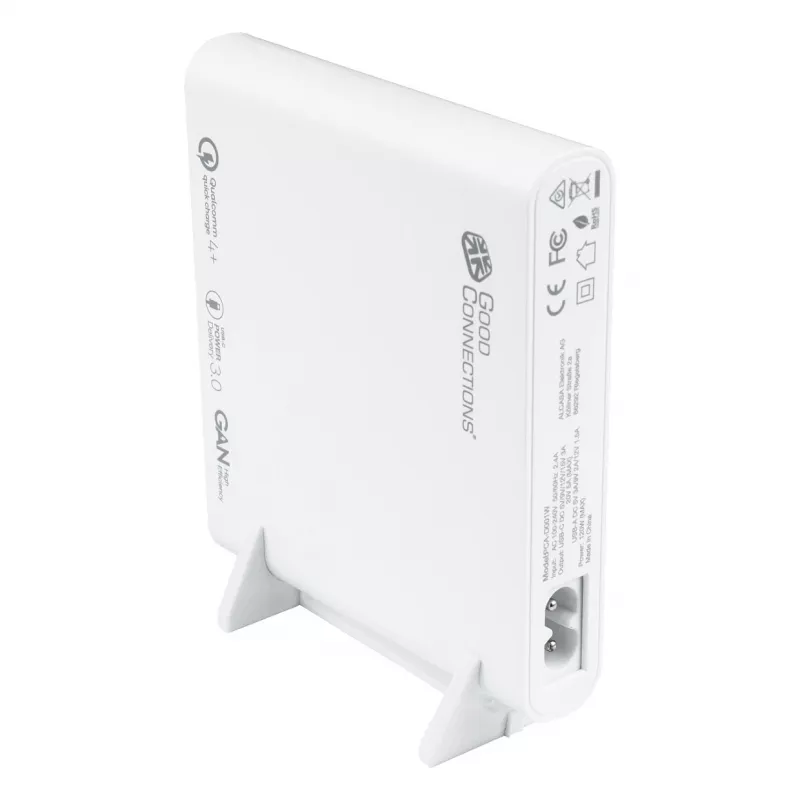 Alcasa PCA-D001W Universal White AC Fast Charging – mobiliojo įrenginio greitasis įkroviklis